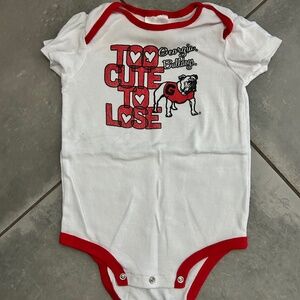 Set of 3 University of Georgia Onesies